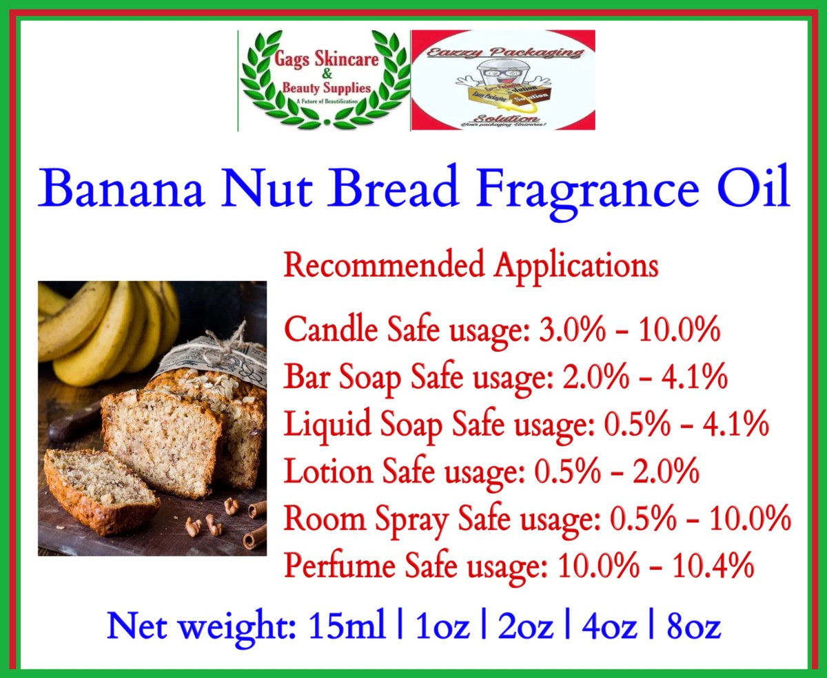 Banana Bread Nut Fragrance Oil