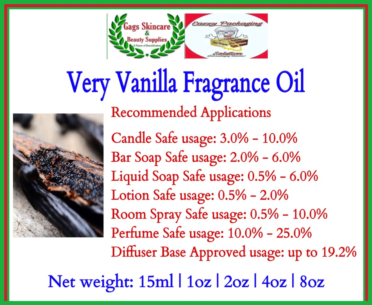 Very Vanilla Fragrance oil