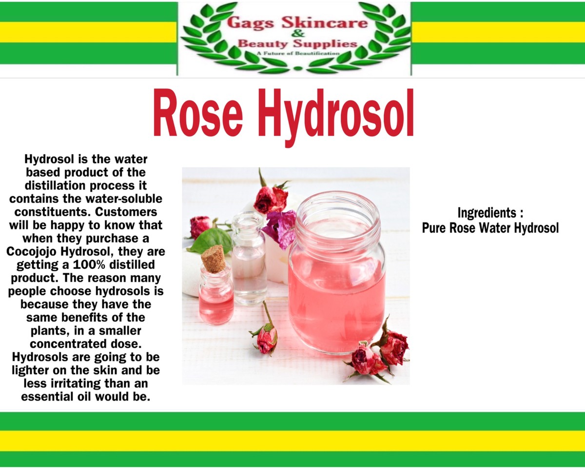 Rose Hydrosol/ Rose Floral Water