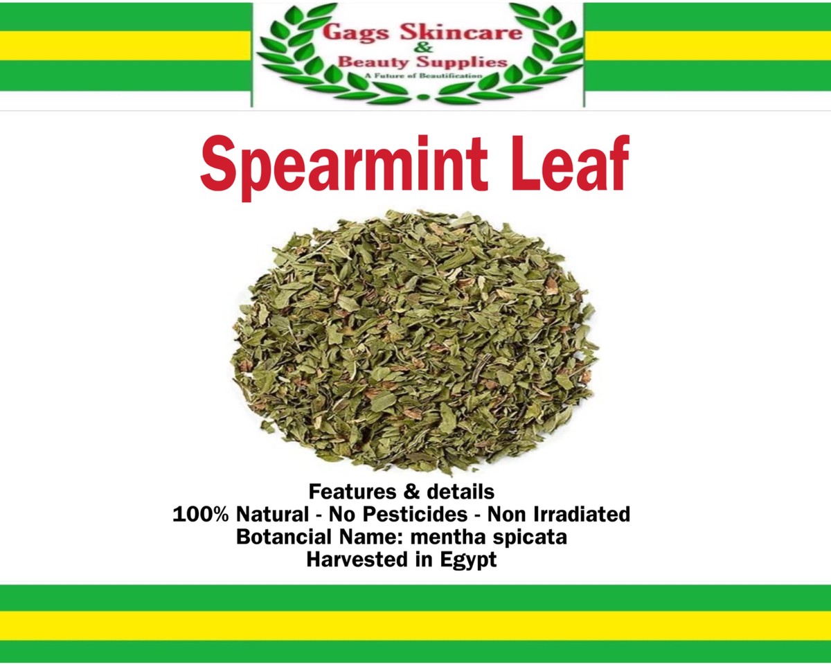 Spearmint leaves