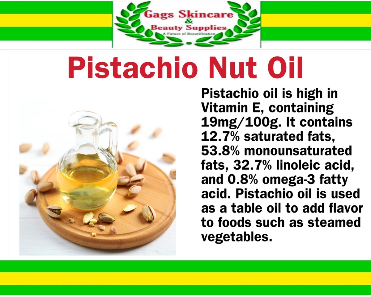 Pistachio Nut Oil