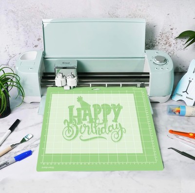 12x12” Standard Green Grip Adhesive Sticky Non-Slip Durable Mat Cut Mats