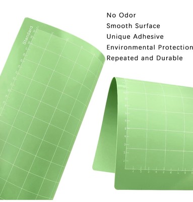 12x12” Standard Green Grip Adhesive Sticky Non-Slip Durable Mat Cut Mats