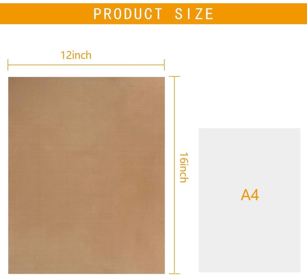 Teflon Sheet 12”x16”