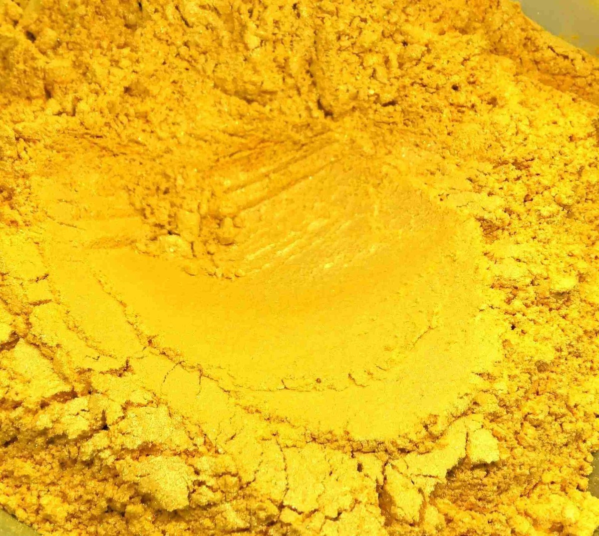 Golden Yellow Mica Powder