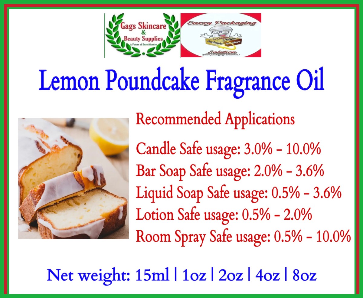 Lemon Poundcake Fragrance Oil
