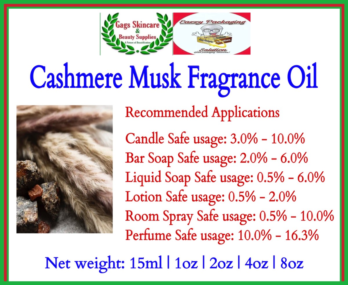 Cashmere Musk Fragrance Oil