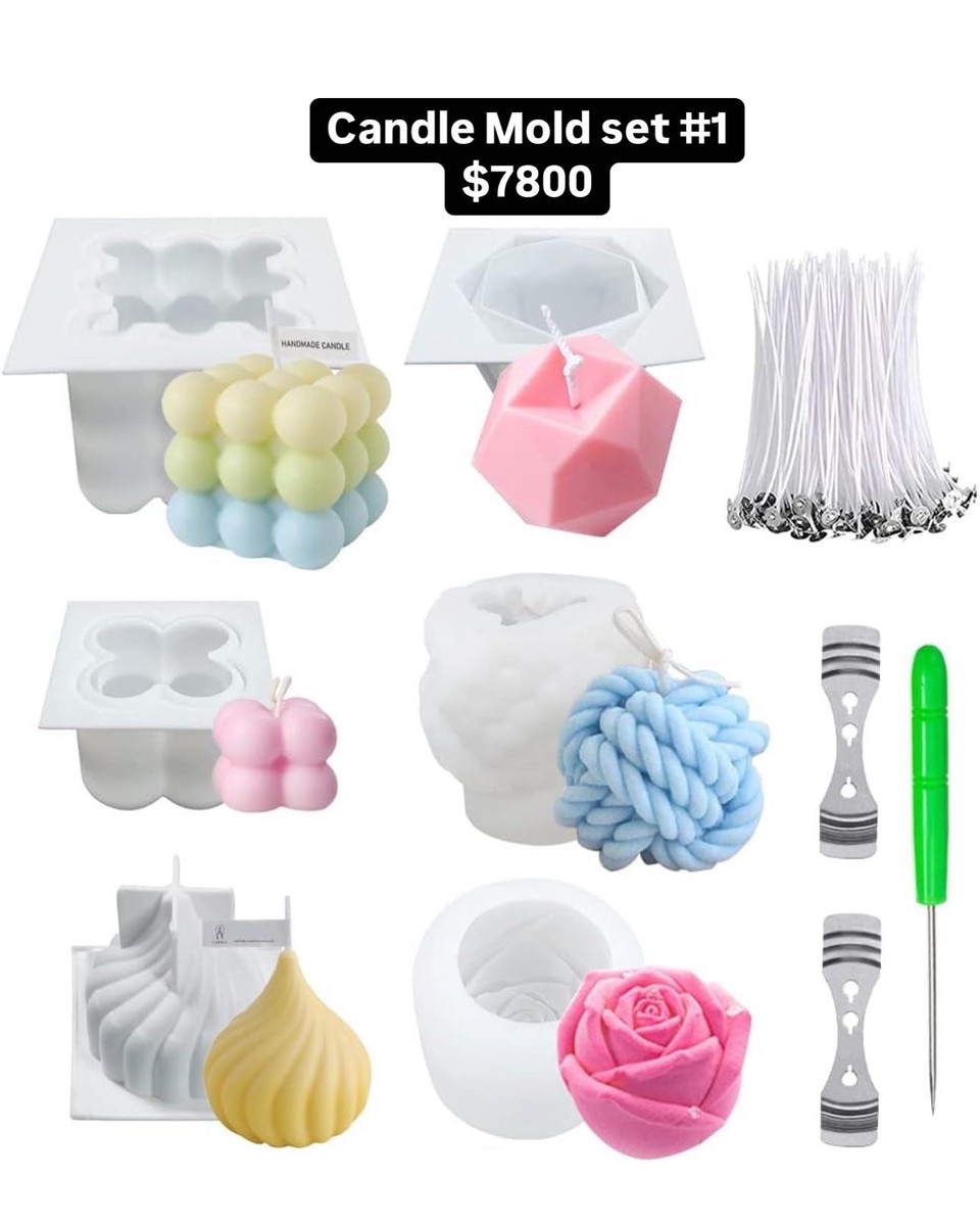 Candle Mold Set #1