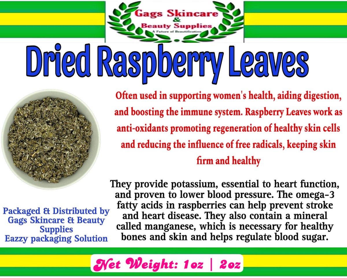 Dried Raspberry Leaves