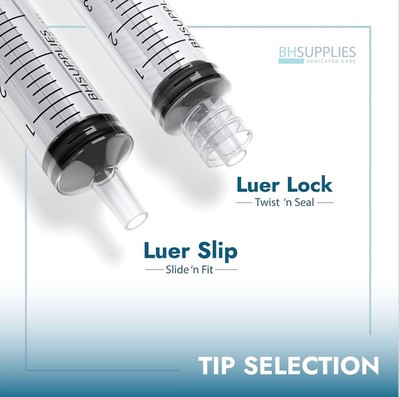 10ml Luer Slip Tip Syringes (No Needle) - Sterile (Disposable)
