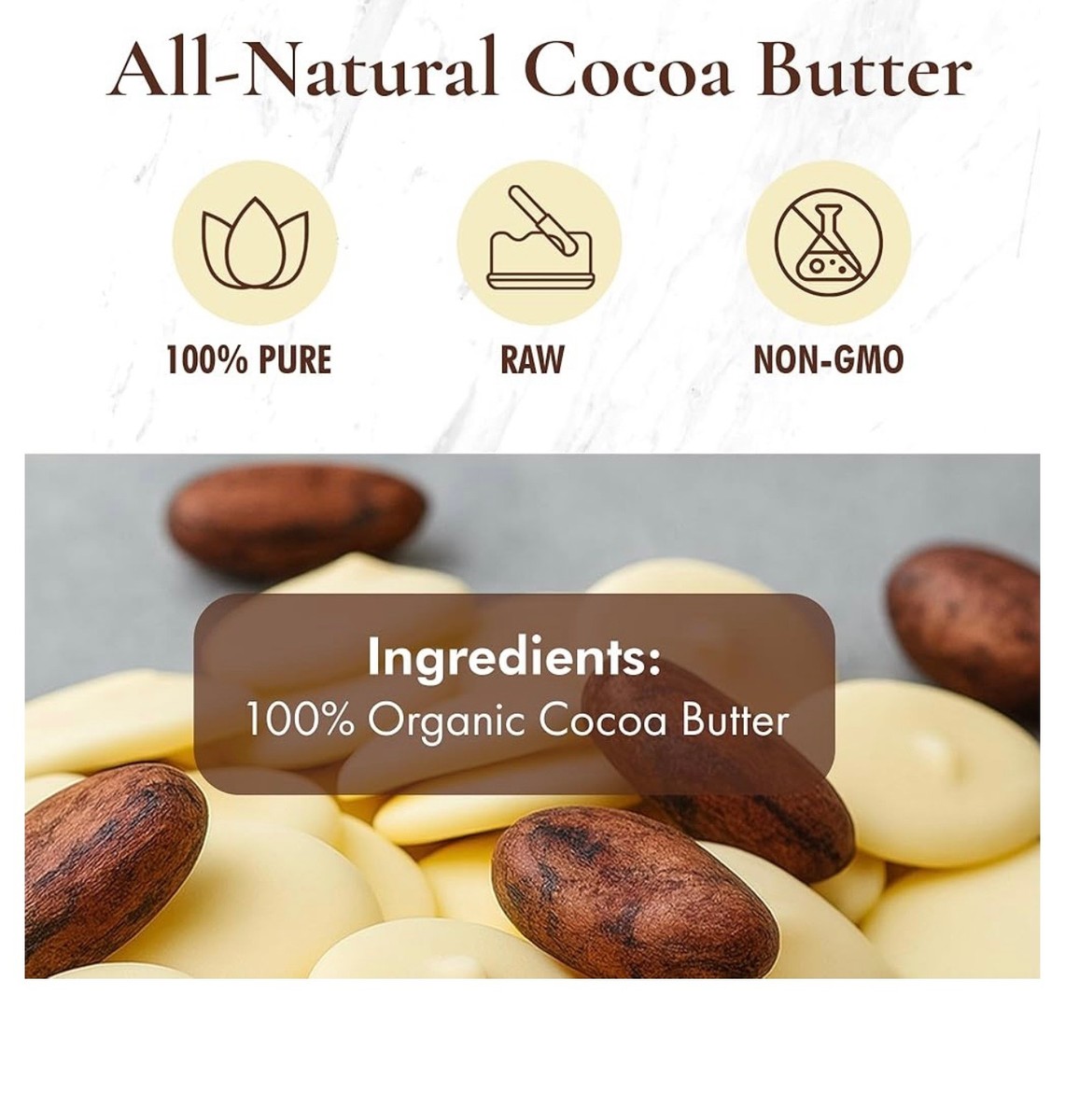 Cocoa Butter (Unrefined)