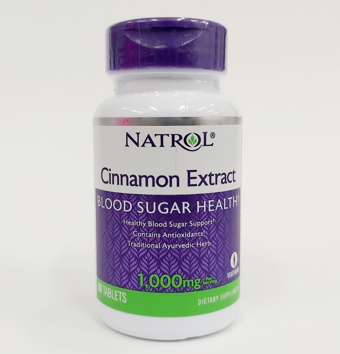 Natrol Cinnamon Extract 500 mg 80 Tablets