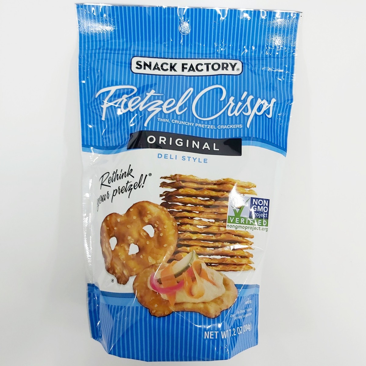 Snack Factory Original Pretzel Crisps - 7.2oz