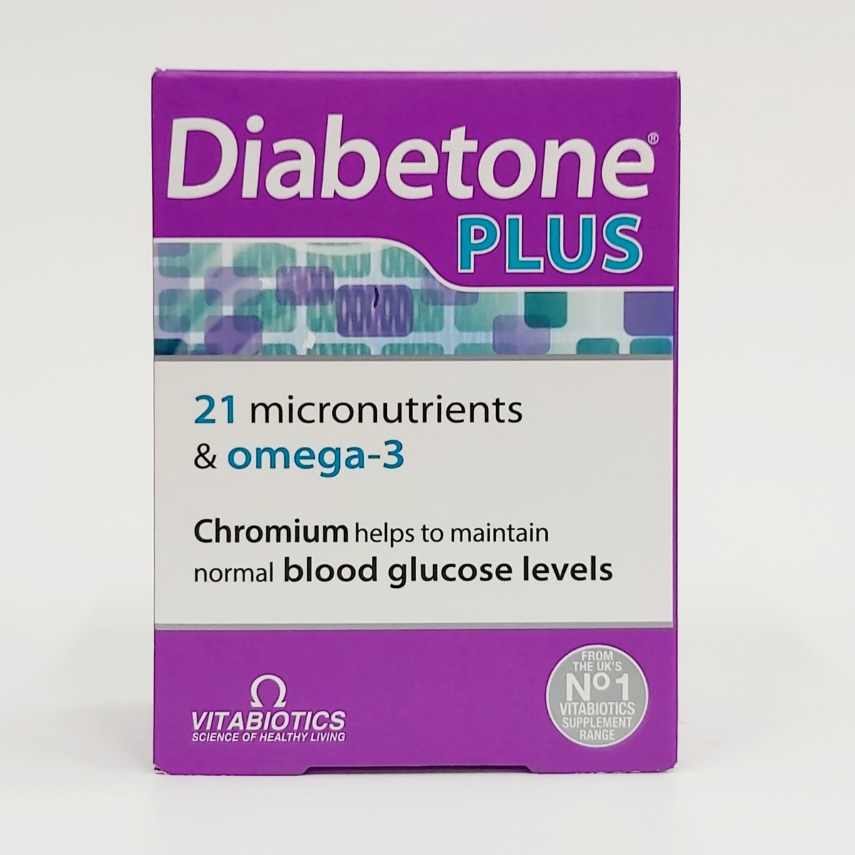 Vitabiotics Diabetone Plus - 28 Tablets + 28 Capsules