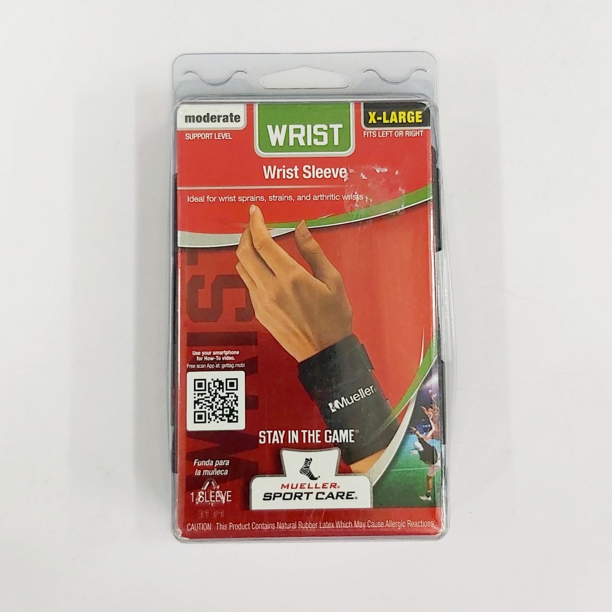 Mueller Wrist Sleeve Soft Neoprene Blend - X Large 400