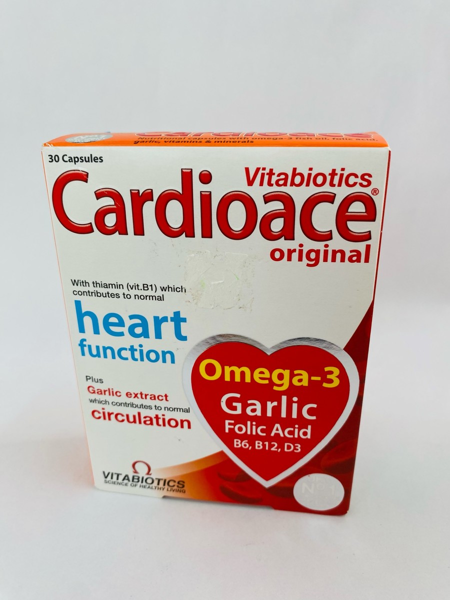 Vitabiotics Cardioace Original 30 Capsules