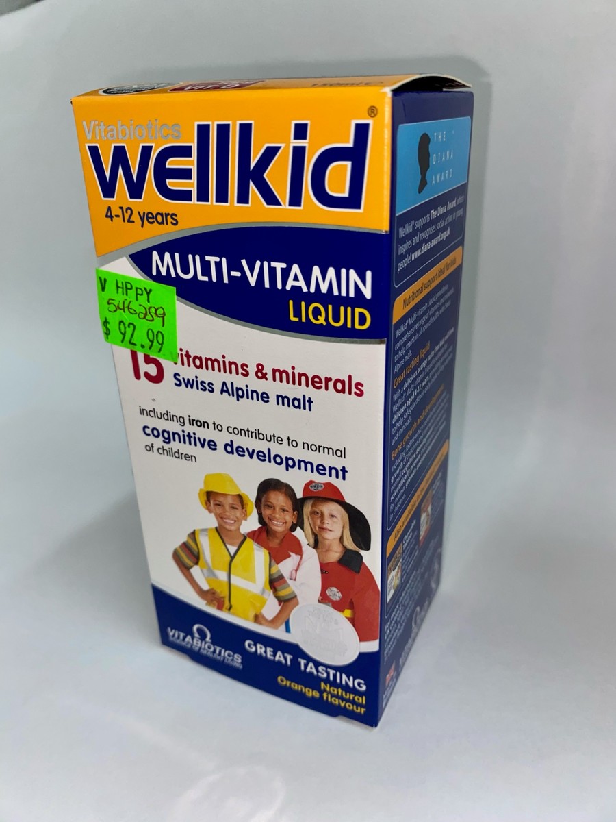 Vitabiotics Wellkid Multivitamin Liquid 150ml