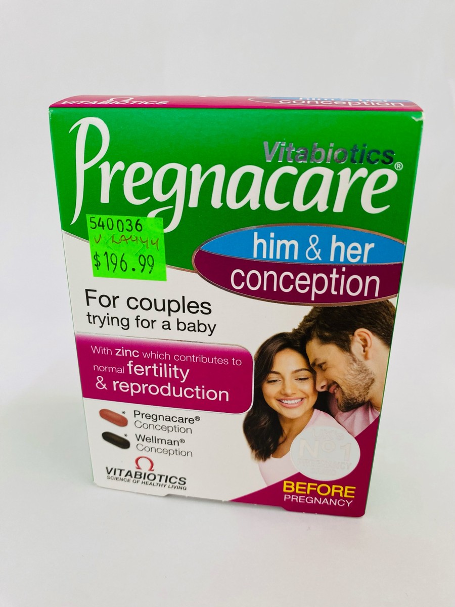 Vitabiotics Pregnacare Him & Her Conception