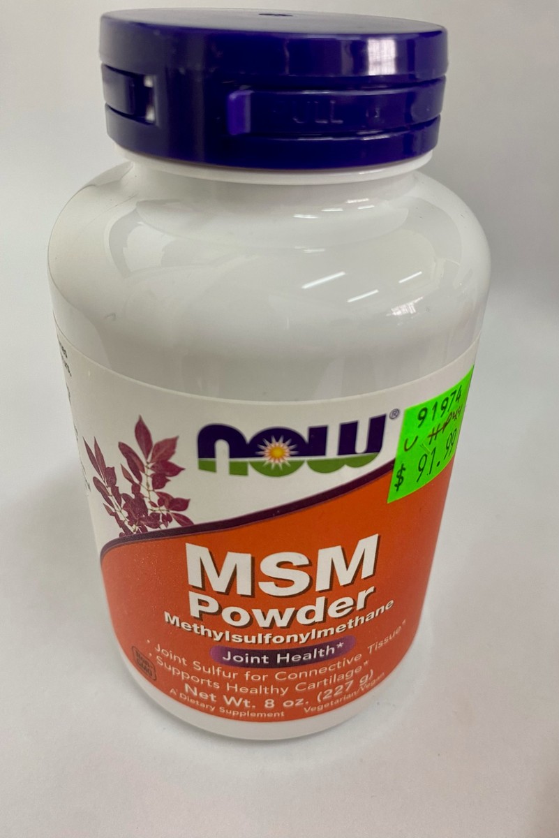 NOW MSM Powder 8oz.