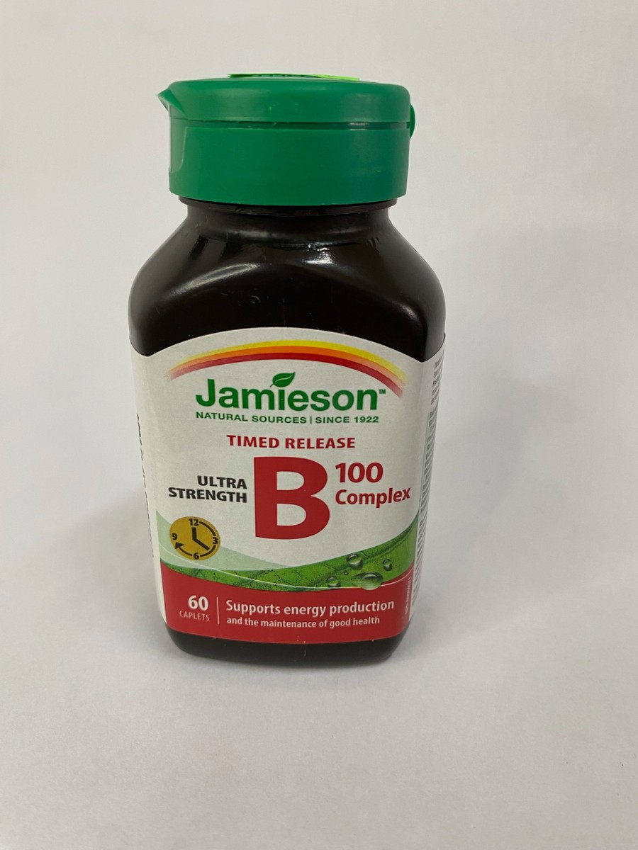 Jamieson B100 Complex, 60 Caplets