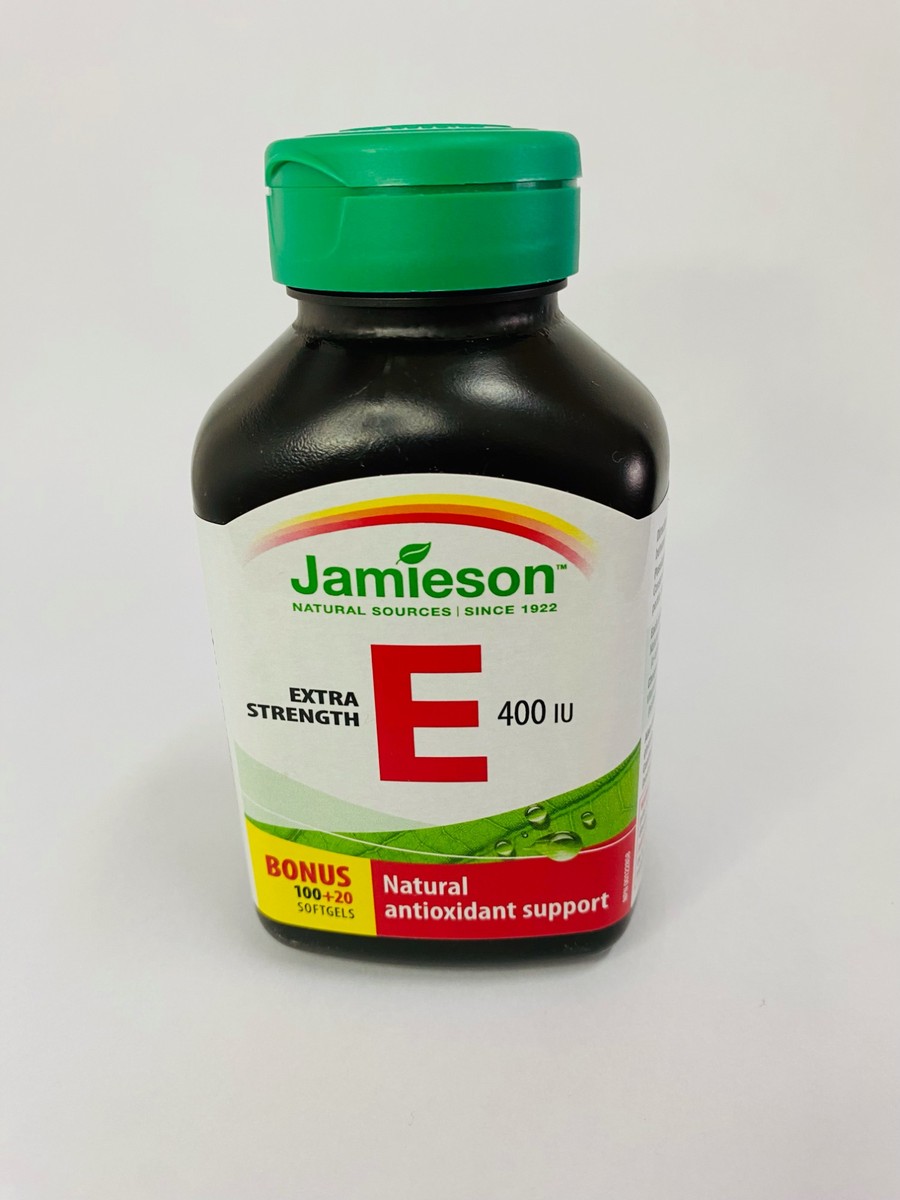 Jamieson Vitamin E Complex 400IU 120 Softgels