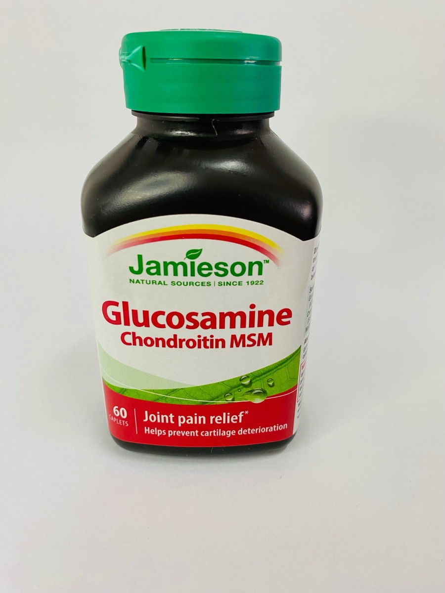 Jamieson Glucosamine Chondroitin MSM 1500 mg, 60 Caplets