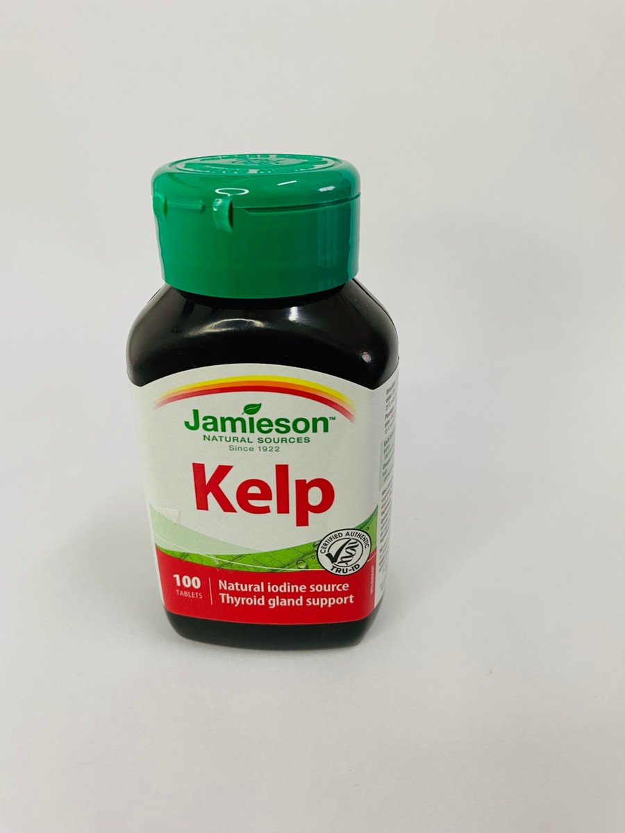 Jamieson Kelp 650mcg, 100 Tablets