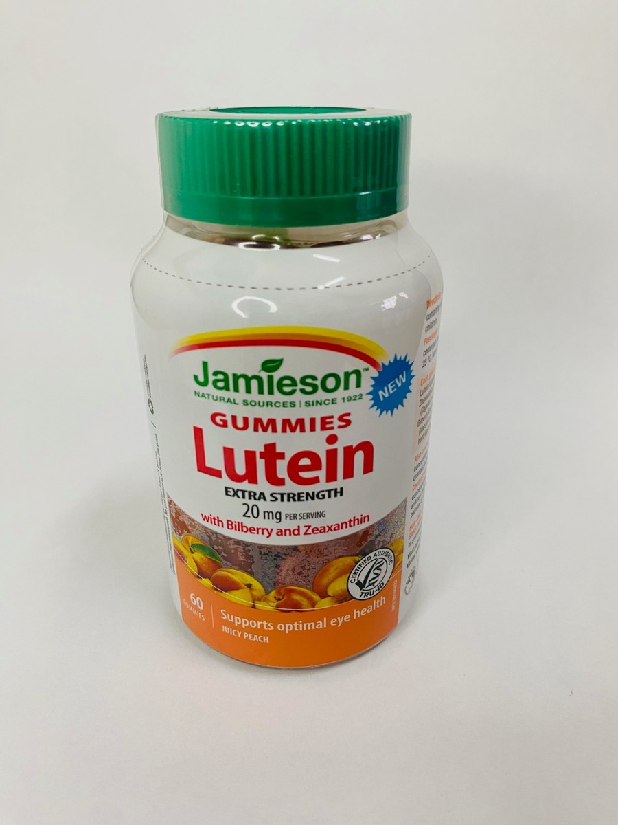Jamieson Lutein Gummies 20mg, 60 Gummies