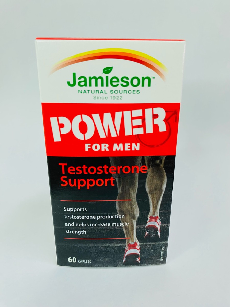 Jamieson Power for Men Testosterone Support, 60 Caplets
