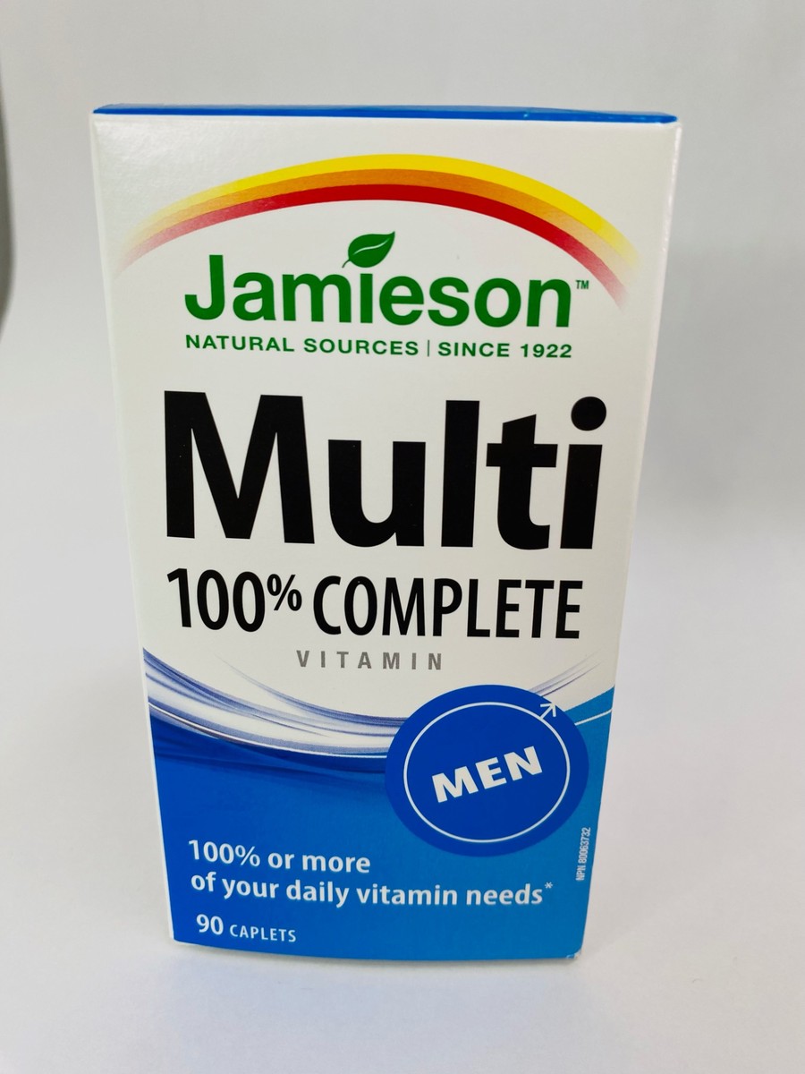 Jamieson Multi Men 100% Complete, 90 Caplets