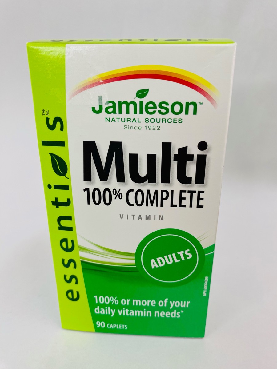Jamieson Multi 100% Complete Adults, 90 Caplets