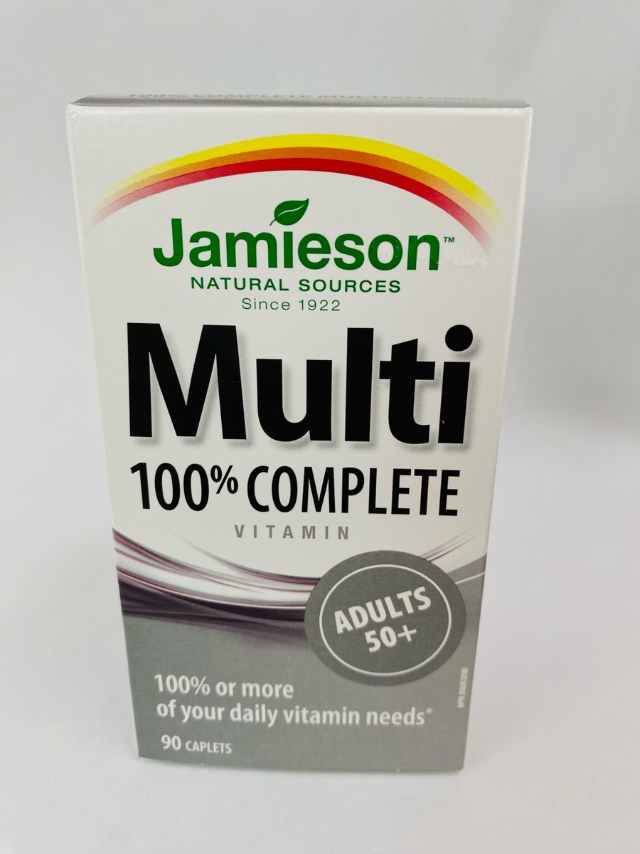 Jamieson Multi 100% Complete 50+, 90 Caplets