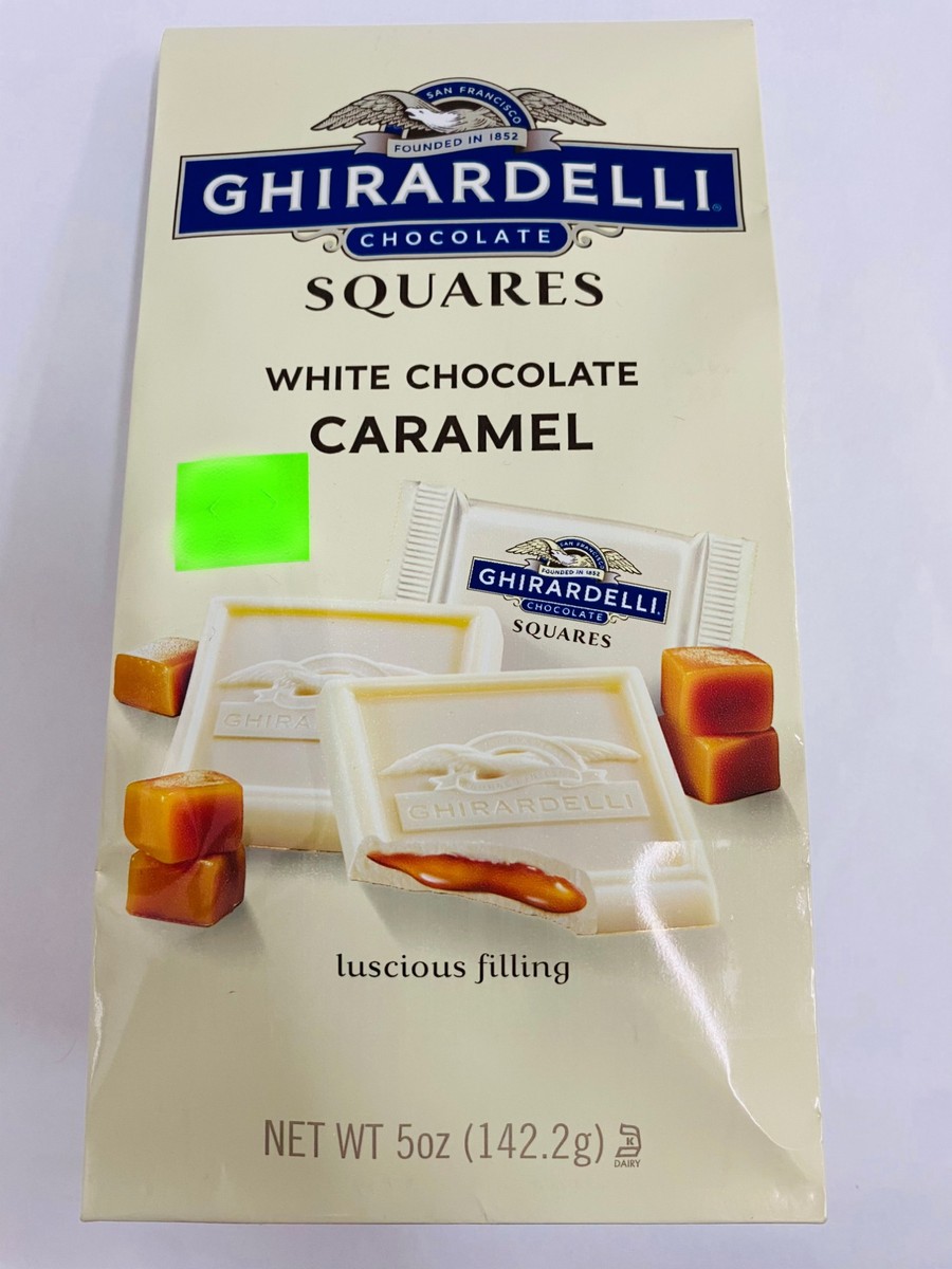 Ghirardelli Squares White Chocolate Caramel
