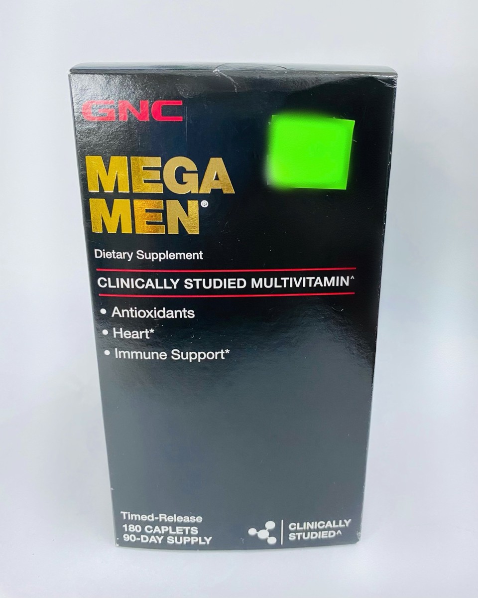 GNC Mega Men 180 Caplets