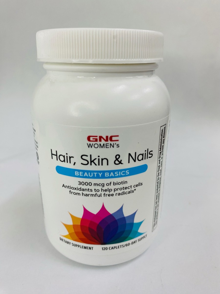 GNC Women Hair, Skin & Nails 120 Caplets