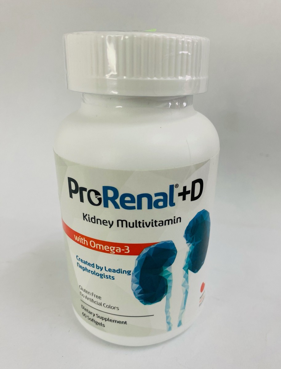 Pro Renal +D 60 Softgels