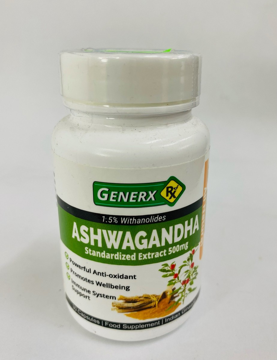 Generx Ashwagandha 30 Capsules
