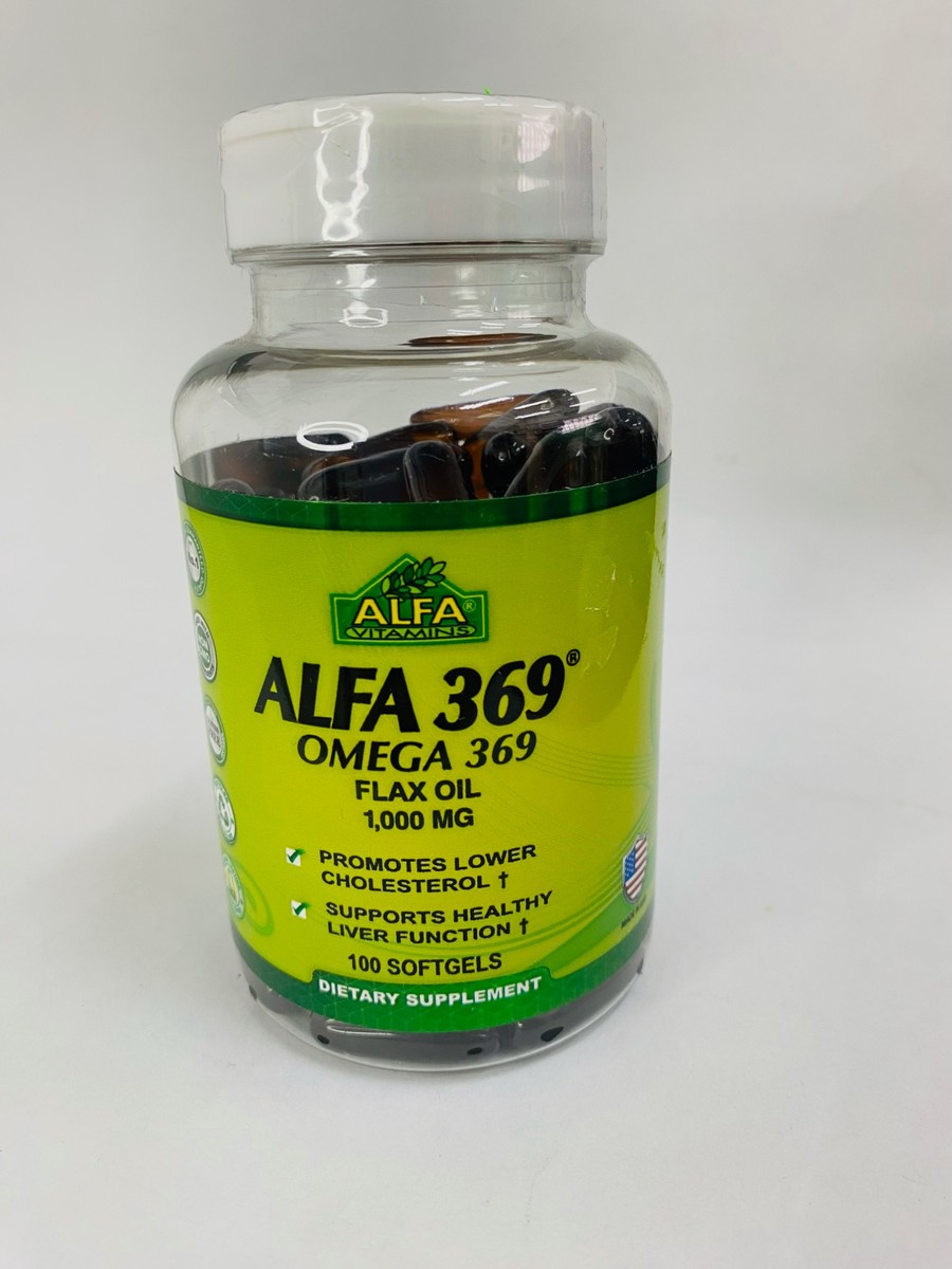 ALFA Omega 369 100 Softgels