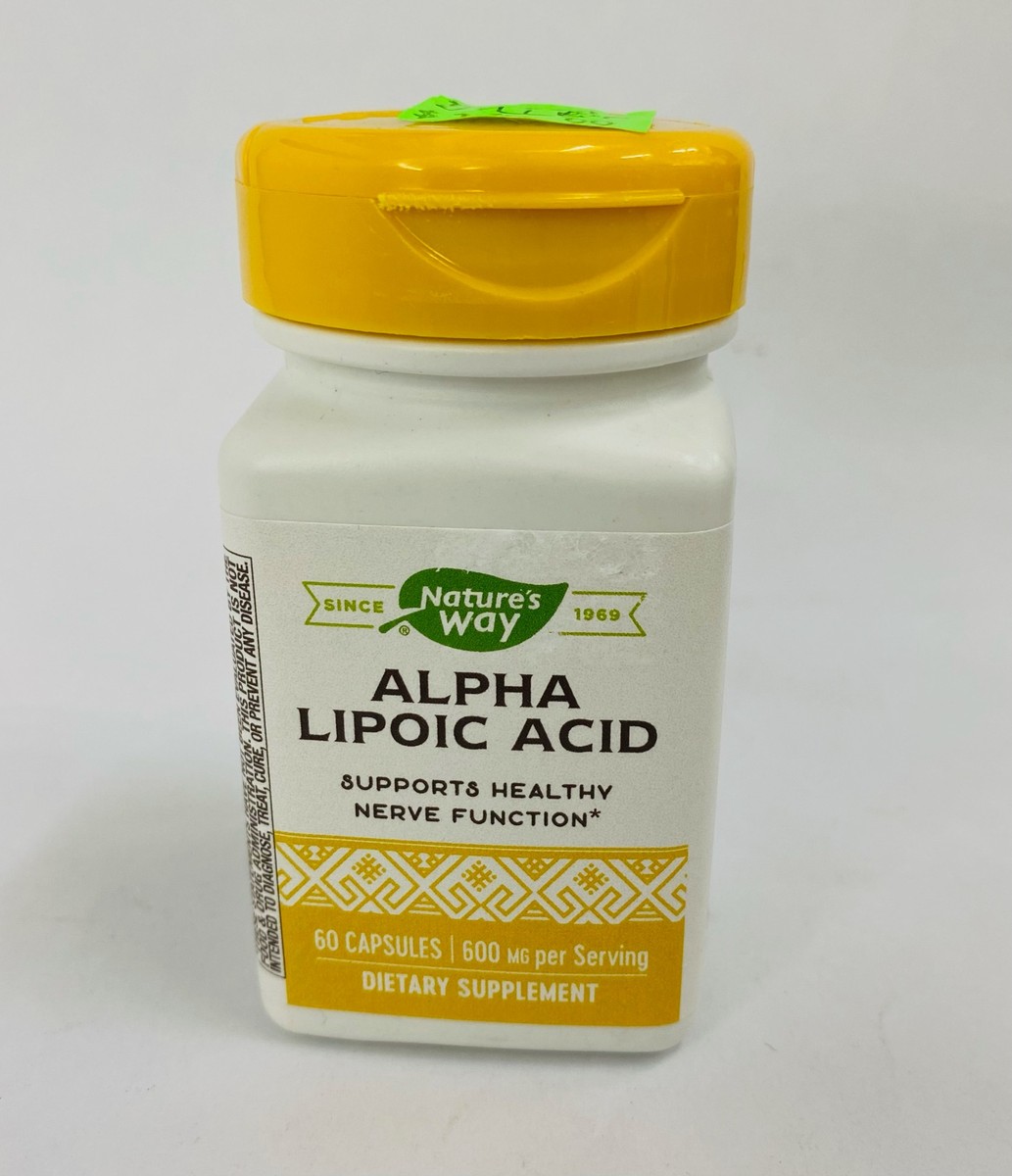 Nature's Way Alpha Lipoic Acid 60 Capsules