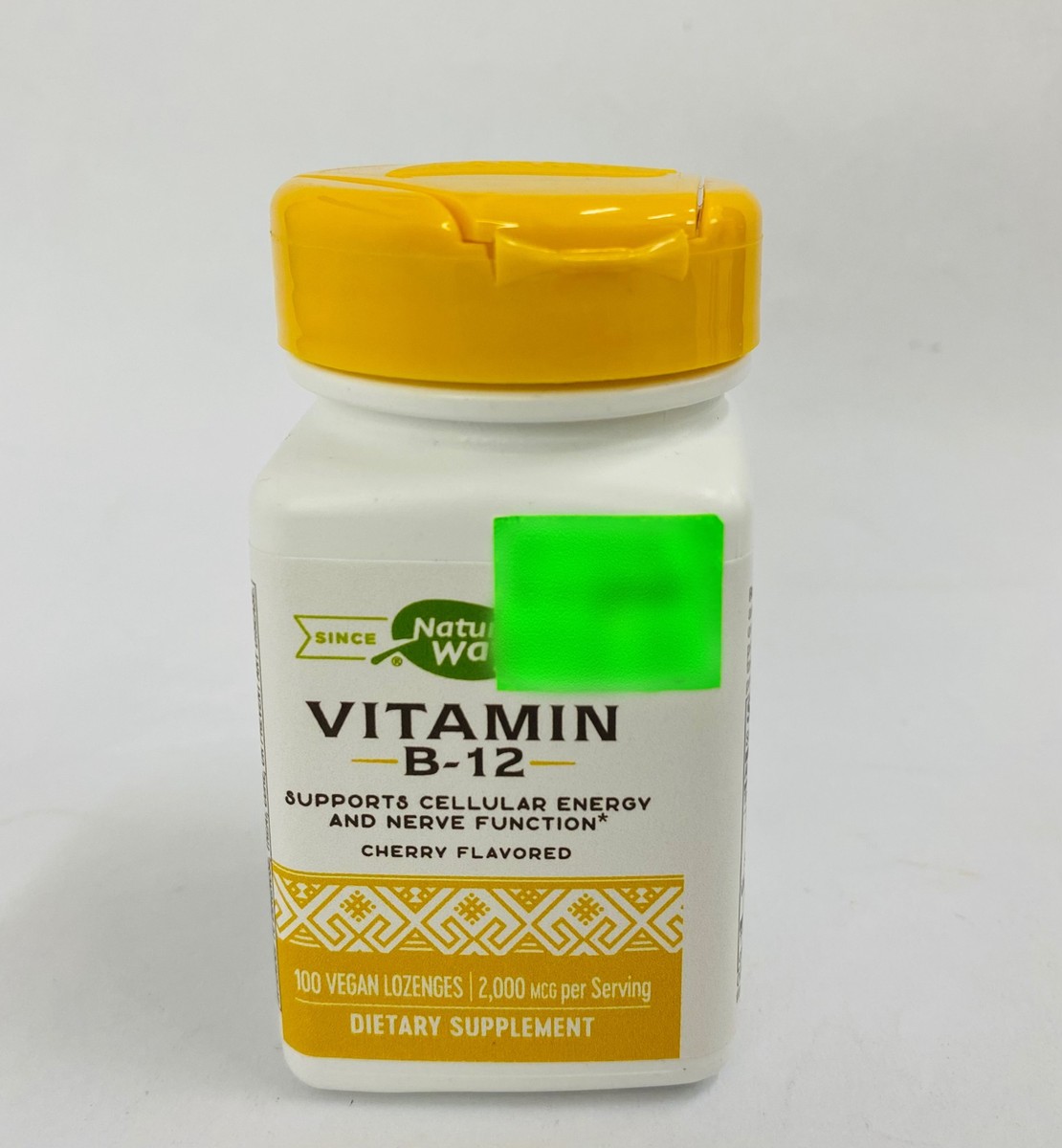 Nature's Way Vitamin B12 100 Vegan Lozenges