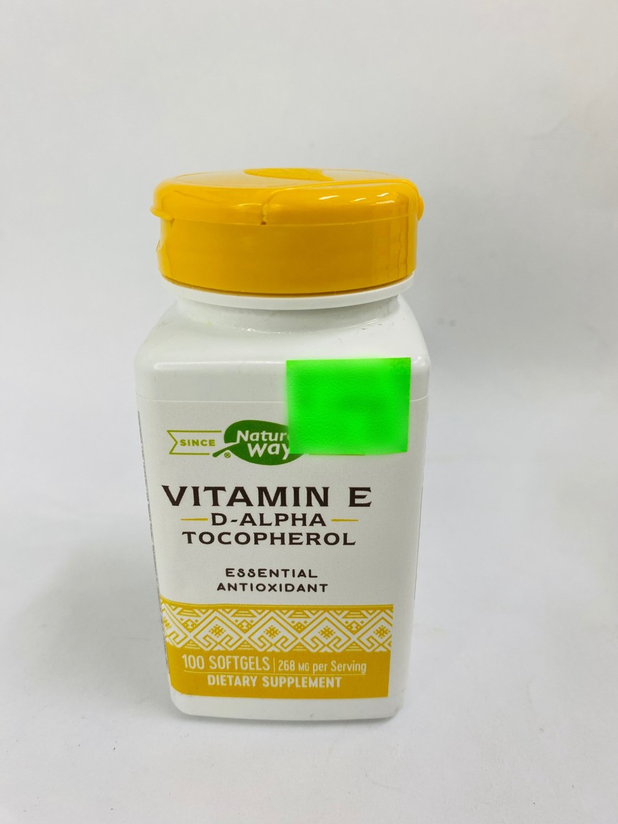 Nature's Way Vitamin E 100 Softgels