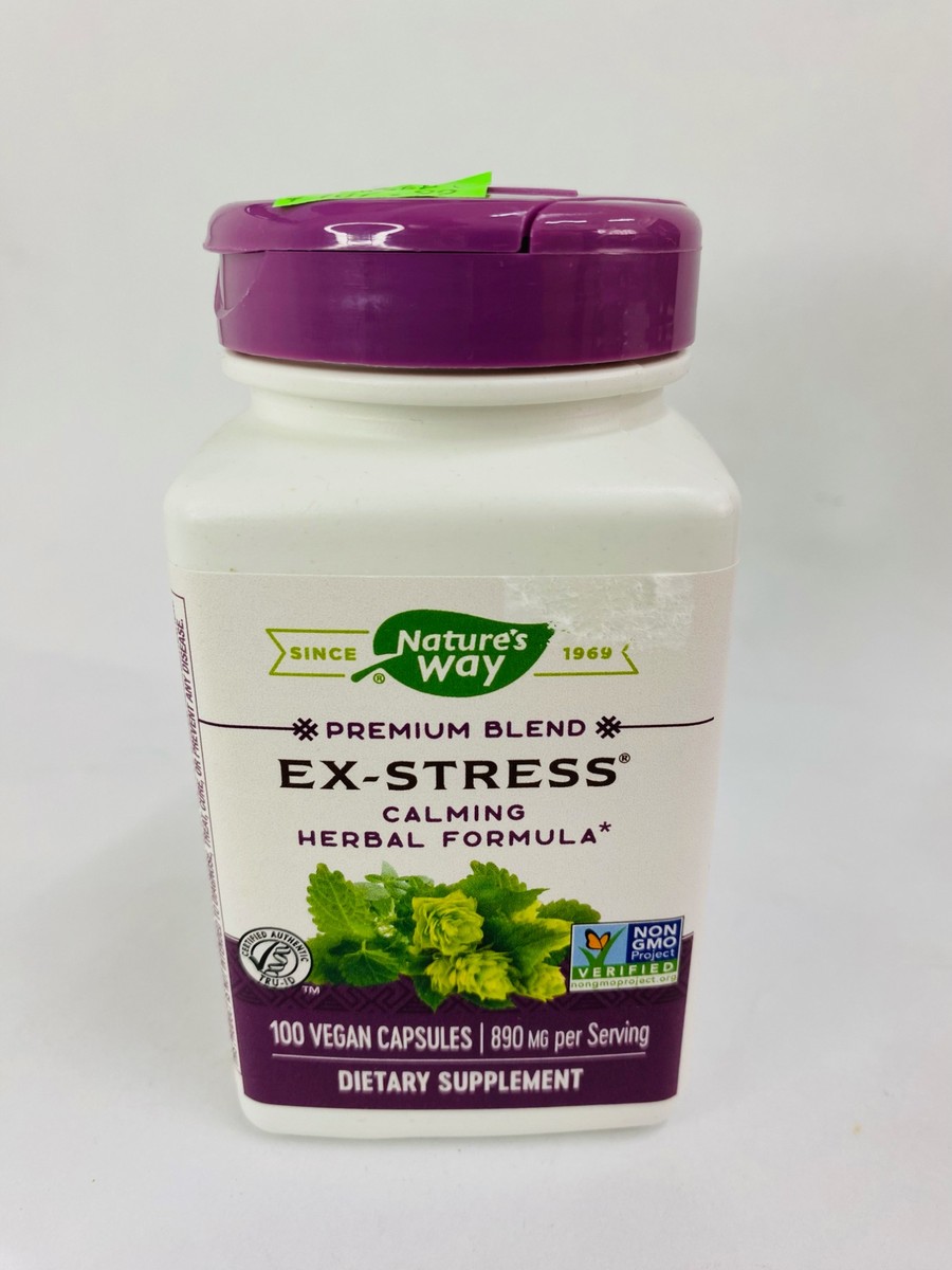 Nature's Way Ex-Stress 100 Capsules