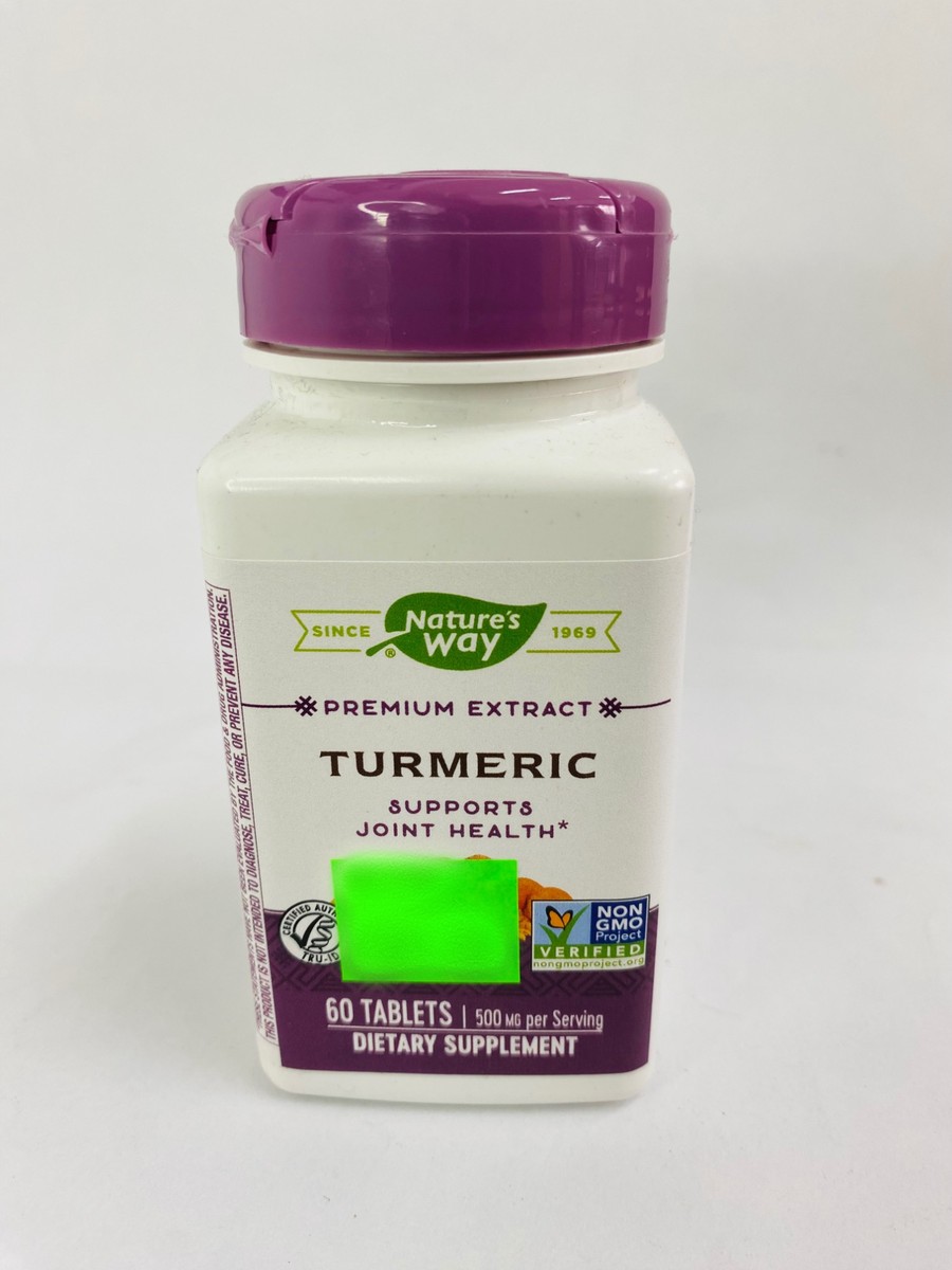 Nature's Way Turmeric 60 Tablets