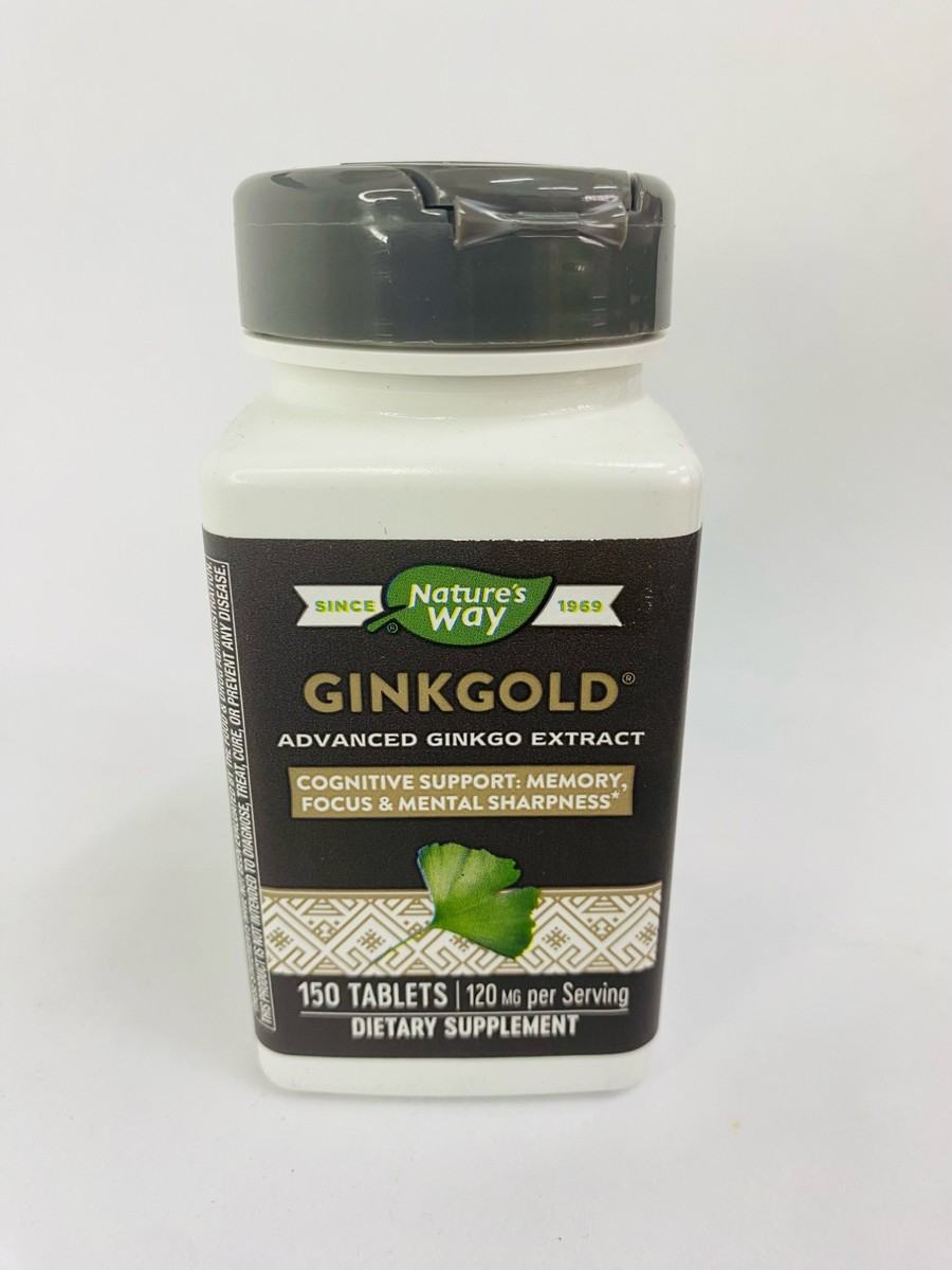 Nature's Way Ginkgold 150 Tablets