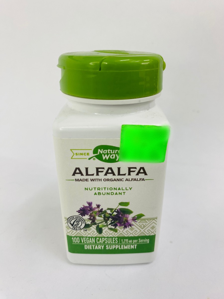 Nature's Way Alfalfa 100 Capsules