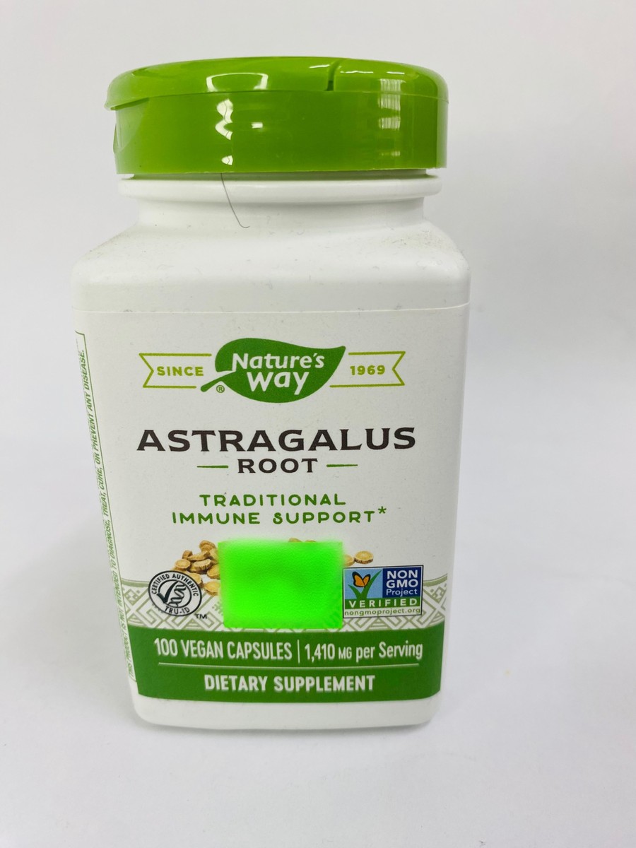Nature's Way Astragalus Root 100 Capsules