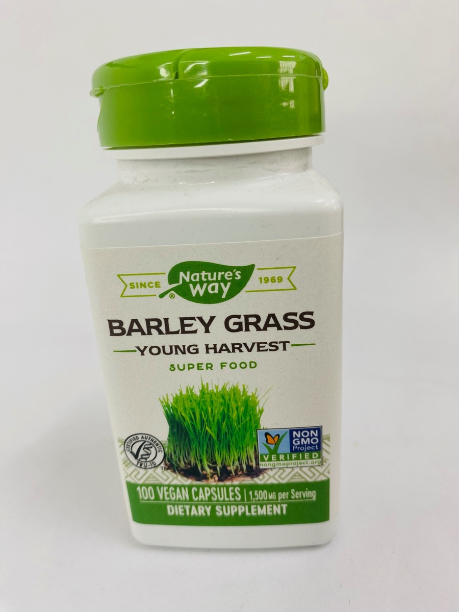 Nature's Way Barley Grass 100 Capsules