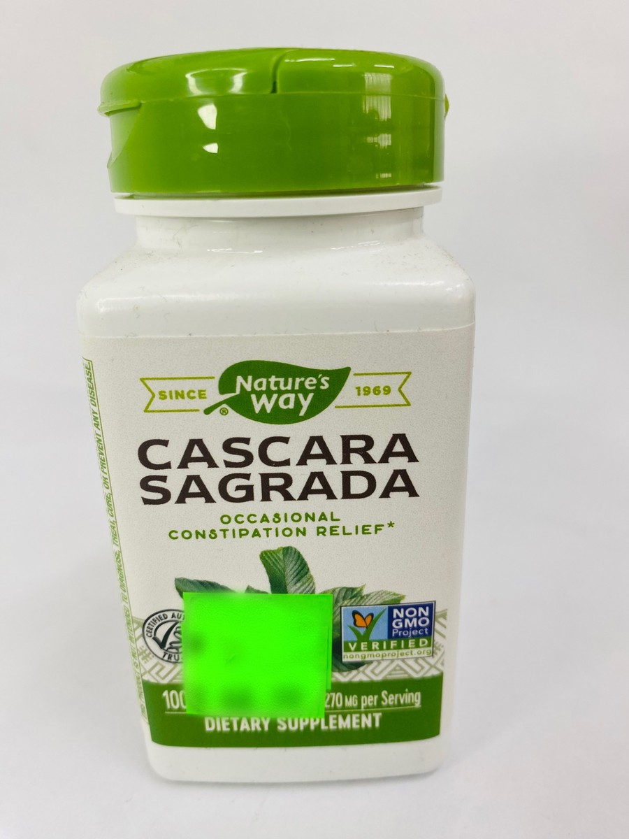 Nature's Way Cascara Sagrada 100 Capsules
