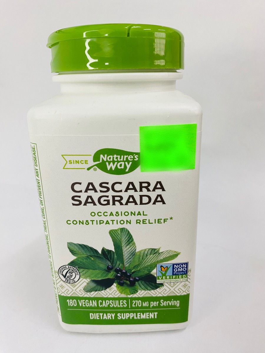 Nature's Way Cascara Sagrada 180 Capsules