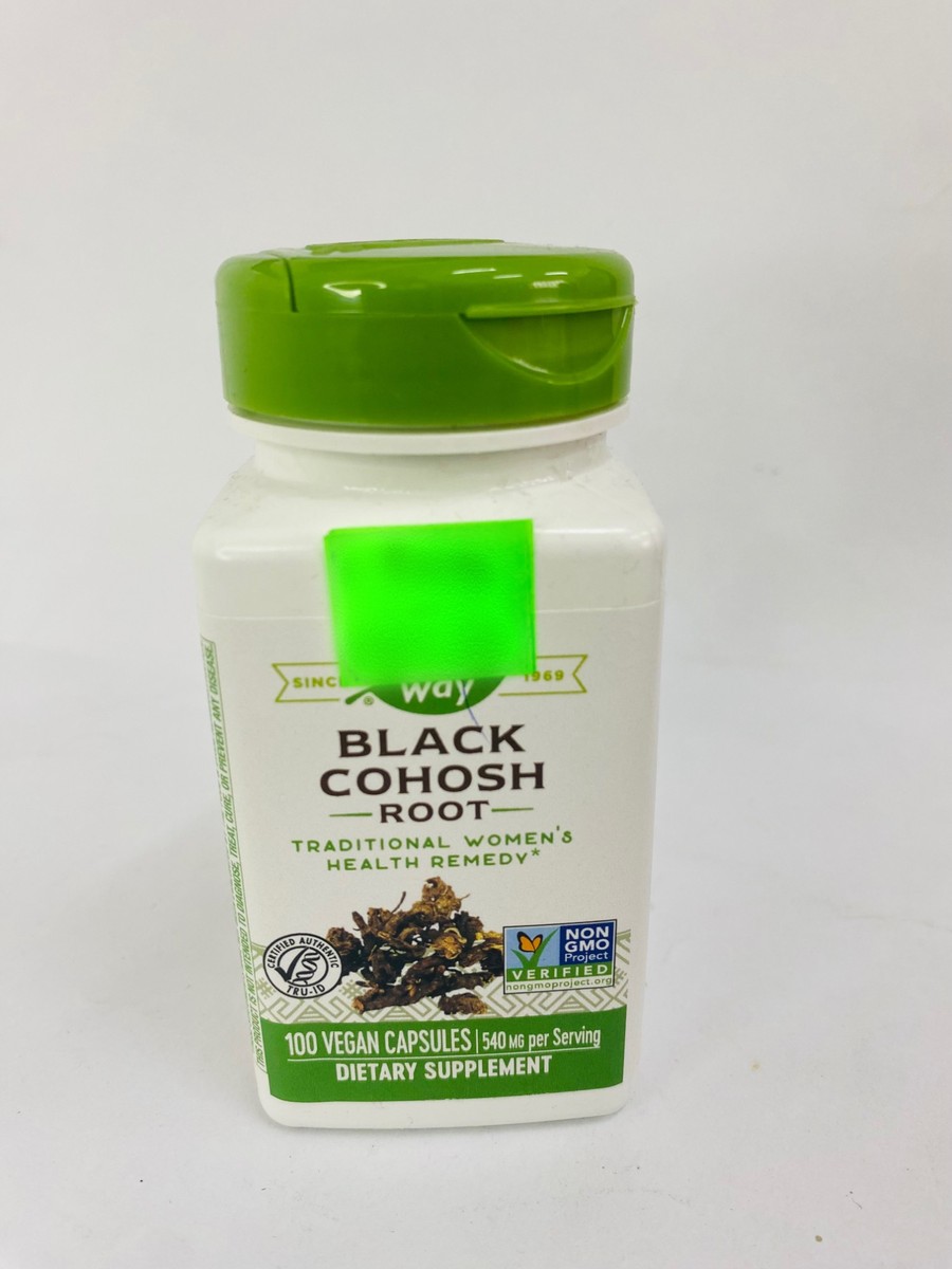 Nature's Way Black Cohosh Root 100 Capsules